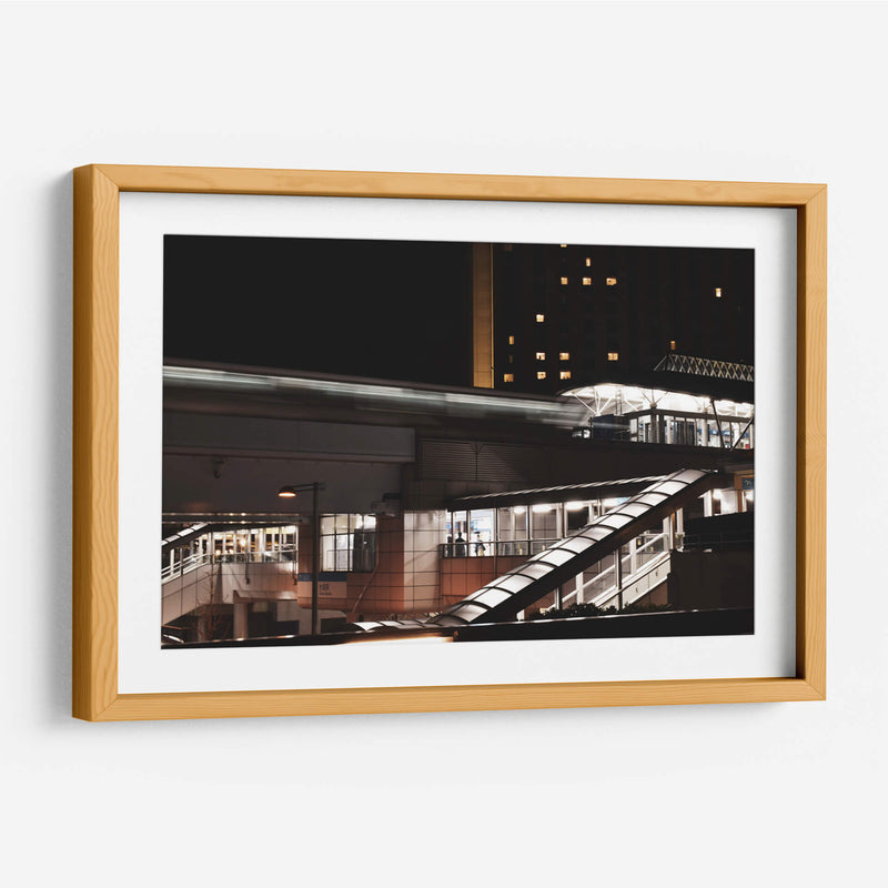 Metro de Luz, Odaiba, Tokio, Japón - Luis Velasco | Cuadro decorativo de Canvas Lab
