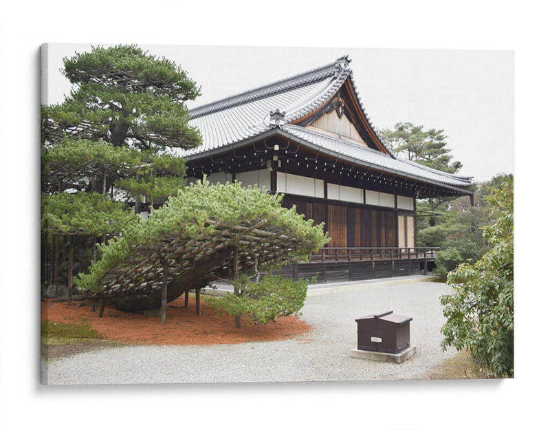Naturaleza Verde, Palacio Imperial, Kioto, Japón - Luis Velasco | Cuadro decorativo de Canvas Lab