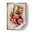 cobra neo tradicional  - Catpoe | Cuadro decorativo de Canvas Lab