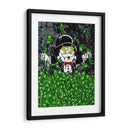 chico rico dinero lloviendo - Catpoe | Cuadro decorativo de Canvas Lab