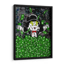 chico rico dinero lloviendo - Catpoe | Cuadro decorativo de Canvas Lab