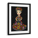 mujer mexicana vestido tipico - Catpoe | Cuadro decorativo de Canvas Lab