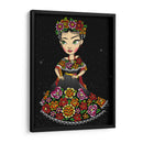 mujer mexicana vestido tipico - Catpoe | Cuadro decorativo de Canvas Lab