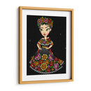mujer mexicana vestido tipico - Catpoe | Cuadro decorativo de Canvas Lab