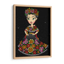 mujer mexicana vestido tipico - Catpoe | Cuadro decorativo de Canvas Lab
