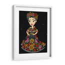 mujer mexicana vestido tipico - Catpoe | Cuadro decorativo de Canvas Lab
