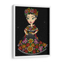 mujer mexicana vestido tipico - Catpoe | Cuadro decorativo de Canvas Lab
