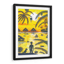 Hora dorada - Juventino | Cuadro decorativo de Canvas Lab