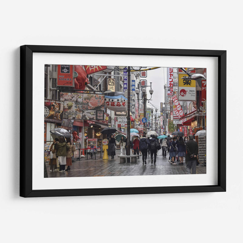 Osaka Saturado, Japón - Luis Velasco | Cuadro decorativo de Canvas Lab