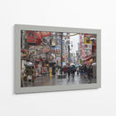 Osaka Saturado, Japón - Luis Velasco | Cuadro decorativo de Canvas Lab