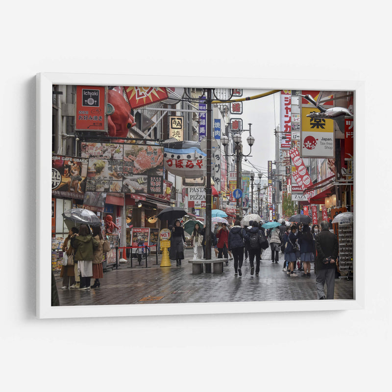 Osaka Saturado, Japón - Luis Velasco | Cuadro decorativo de Canvas Lab