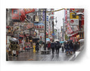 Osaka Saturado, Japón - Luis Velasco | Cuadro decorativo de Canvas Lab