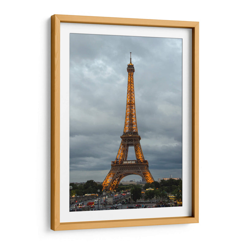 Paris - Torre Eiffel. - HCTR | Cuadro decorativo de Canvas Lab