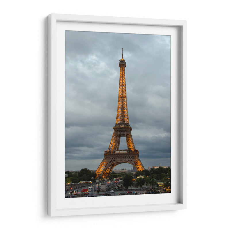 Paris - Torre Eiffel. - HCTR | Cuadro decorativo de Canvas Lab