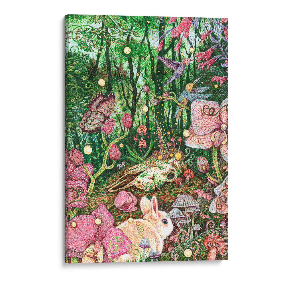 Jardín encantado - Juventino | Cuadro decorativo de Canvas Lab