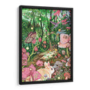 Jardín encantado - Juventino | Cuadro decorativo de Canvas Lab