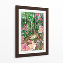 Jardín encantado - Juventino | Cuadro decorativo de Canvas Lab