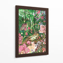 Jardín encantado - Juventino | Cuadro decorativo de Canvas Lab
