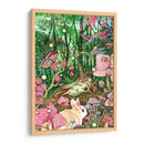 Jardín encantado - Juventino | Cuadro decorativo de Canvas Lab