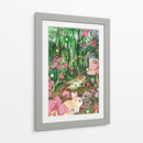 Jardín encantado - Juventino | Cuadro decorativo de Canvas Lab