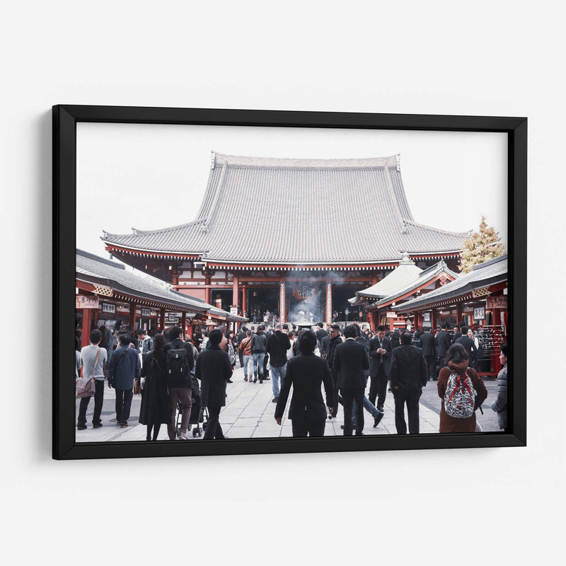 Primer Templo de Tokio, Japón - Luis Velasco | Cuadro decorativo de Canvas Lab