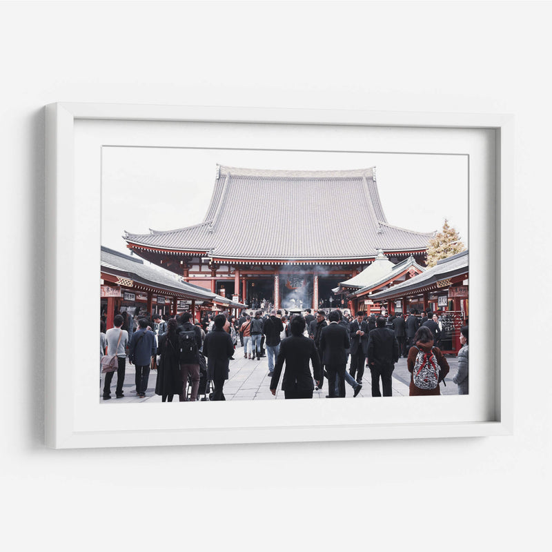 Primer Templo de Tokio, Japón - Luis Velasco | Cuadro decorativo de Canvas Lab