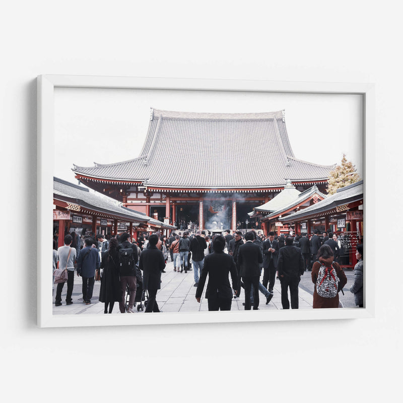 Primer Templo de Tokio, Japón - Luis Velasco | Cuadro decorativo de Canvas Lab