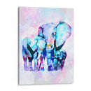 Elefante y familia - Lofty&Me | Cuadro decorativo de Canvas Lab