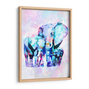 Elefante y familia - Lofty&Me | Cuadro decorativo de Canvas Lab