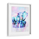 Elefante y familia - Lofty&Me | Cuadro decorativo de Canvas Lab