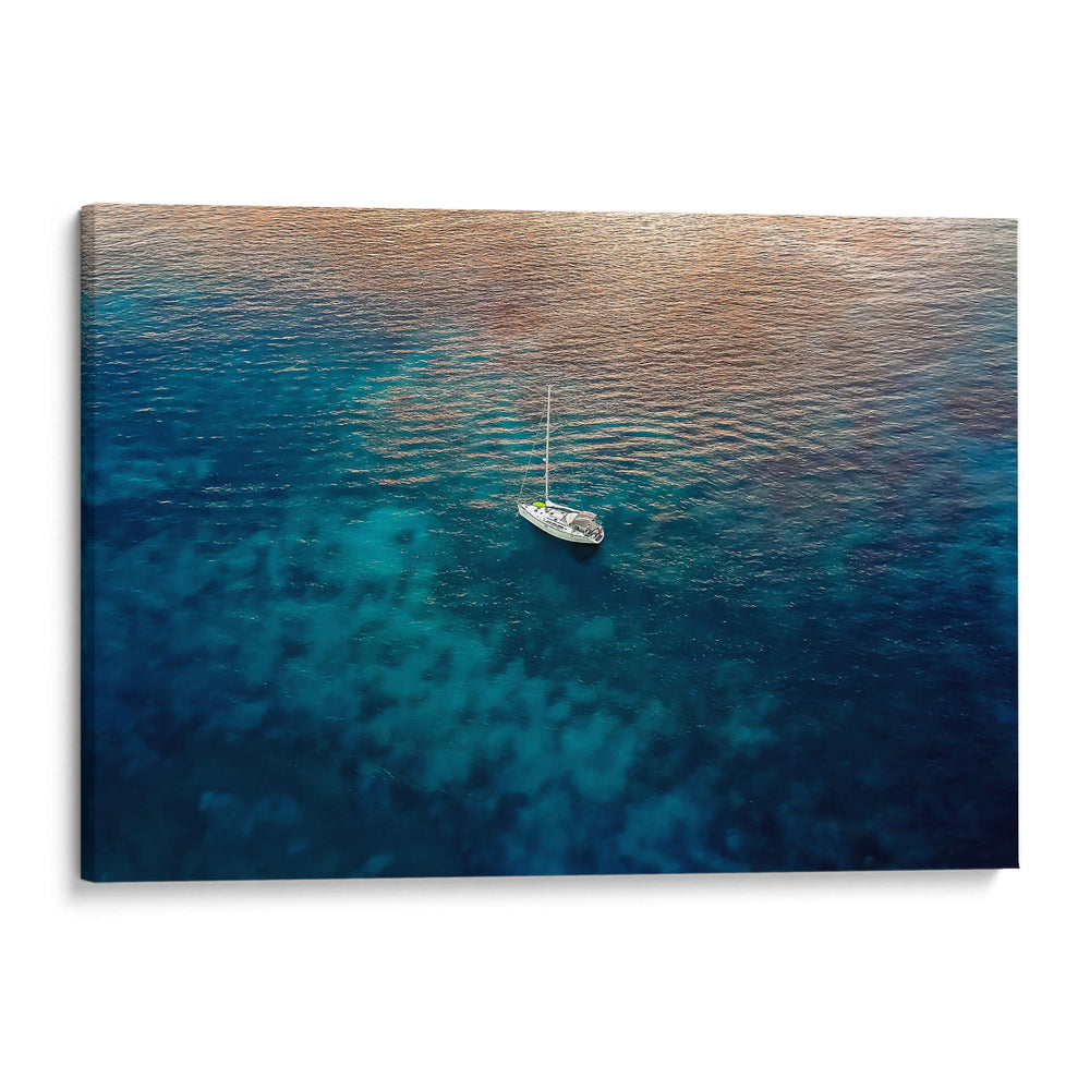 Velero Cozumel atardecer - LuisFloresPhoto | Cuadro decorativo de Canvas Lab