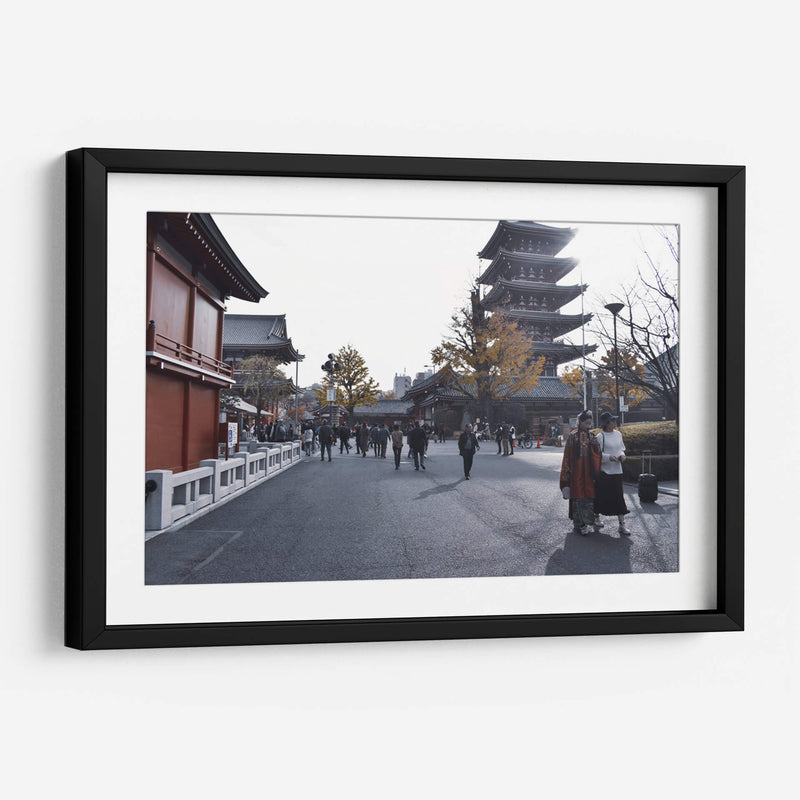 Templo Sensō-ji, Asakusa, Tokio, Japón - Luis Velasco | Cuadro decorativo de Canvas Lab