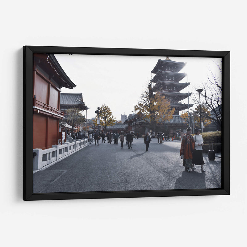 Templo Sensō-ji, Asakusa, Tokio, Japón - Luis Velasco | Cuadro decorativo de Canvas Lab