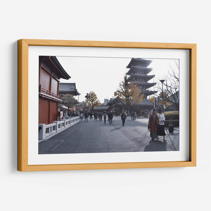 Templo Sensō-ji, Asakusa, Tokio, Japón - Luis Velasco | Cuadro decorativo de Canvas Lab