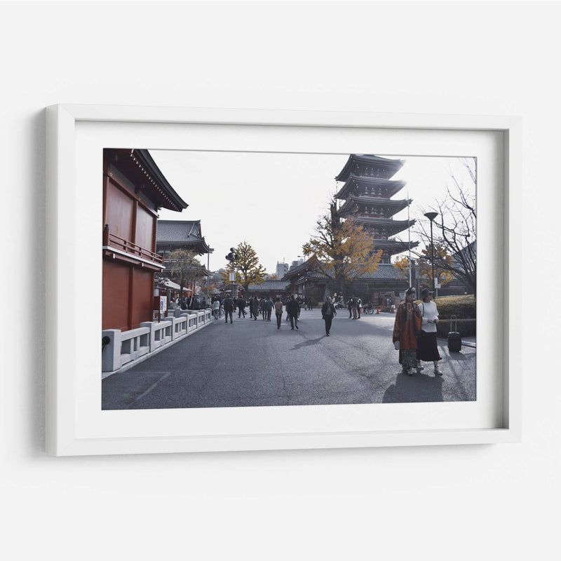 Templo Sensō-ji, Asakusa, Tokio, Japón - Luis Velasco | Cuadro decorativo de Canvas Lab