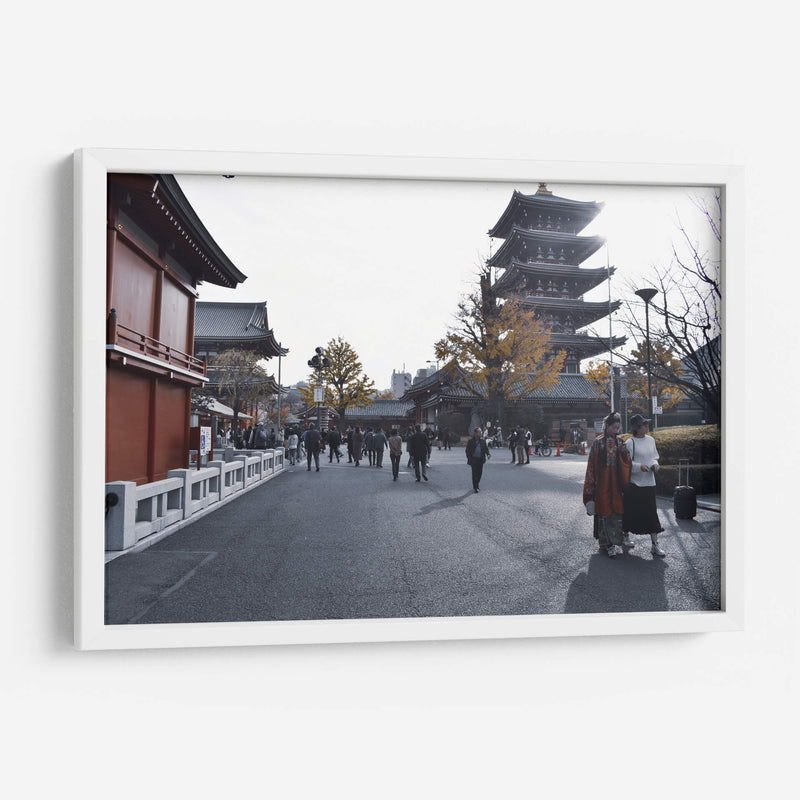 Templo Sensō-ji, Asakusa, Tokio, Japón - Luis Velasco | Cuadro decorativo de Canvas Lab