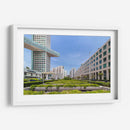 Geometria y Ciudad - Bernardo Miranda | Cuadro decorativo de Canvas Lab