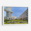 Geometria y Ciudad - Bernardo Miranda | Cuadro decorativo de Canvas Lab