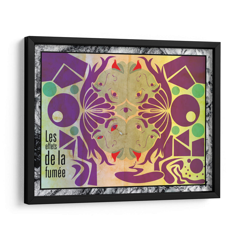 Los efectos de fumar - Homo Cosmicam | Cuadro decorativo de Canvas Lab