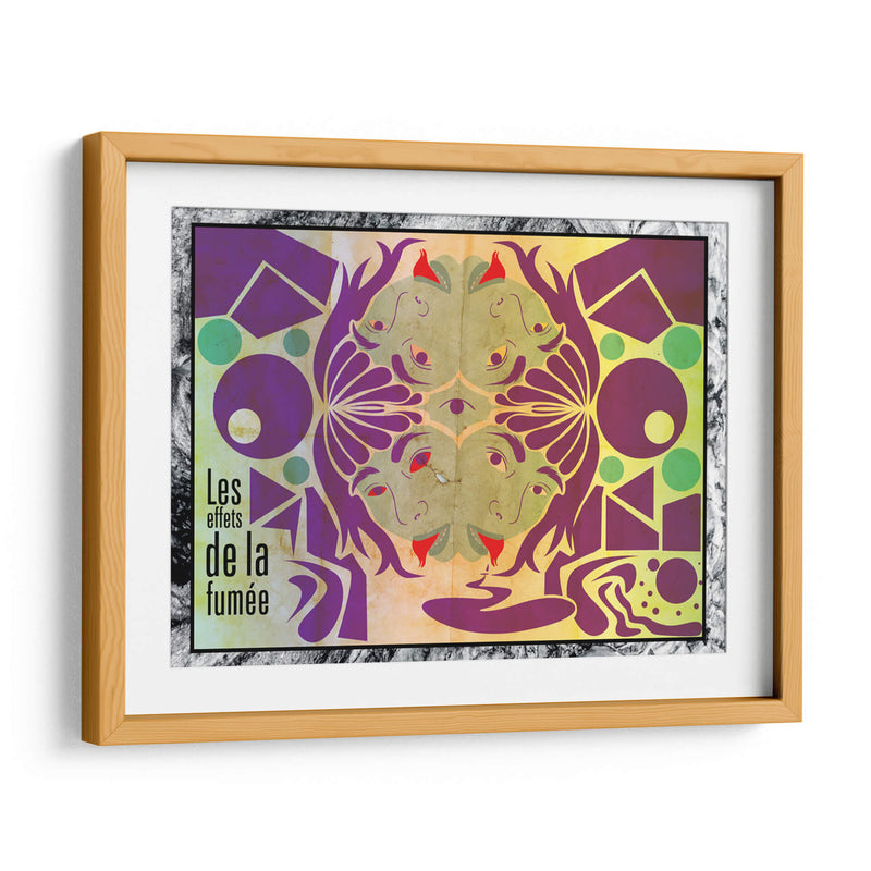 Los efectos de fumar - Homo Cosmicam | Cuadro decorativo de Canvas Lab