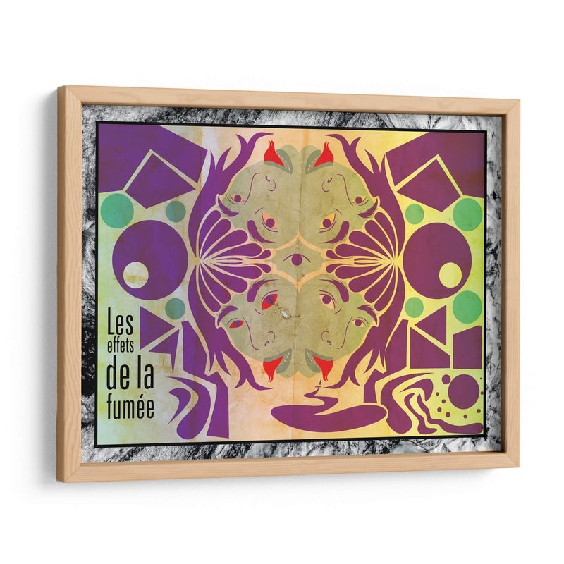 Los efectos de fumar - Homo Cosmicam | Cuadro decorativo de Canvas Lab