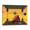 hábitat espacial - Homo Cosmicam | Cuadro decorativo de Canvas Lab