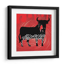 Adios a la fiesta taurina - Homo Cosmicam | Cuadro decorativo de Canvas Lab