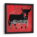 Adios a la fiesta taurina - Homo Cosmicam | Cuadro decorativo de Canvas Lab