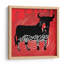 Adios a la fiesta taurina - Homo Cosmicam | Cuadro decorativo de Canvas Lab