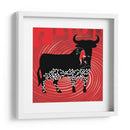 Adios a la fiesta taurina - Homo Cosmicam | Cuadro decorativo de Canvas Lab