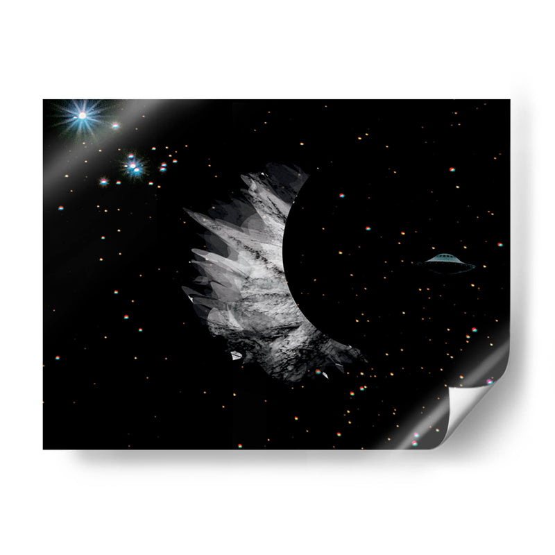 Luna - Homo Cosmicam | Cuadro decorativo de Canvas Lab