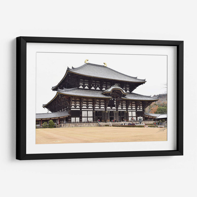 Templo Budista de Tōdai-ji, Nara, Japón - Luis Velasco | Cuadro decorativo de Canvas Lab