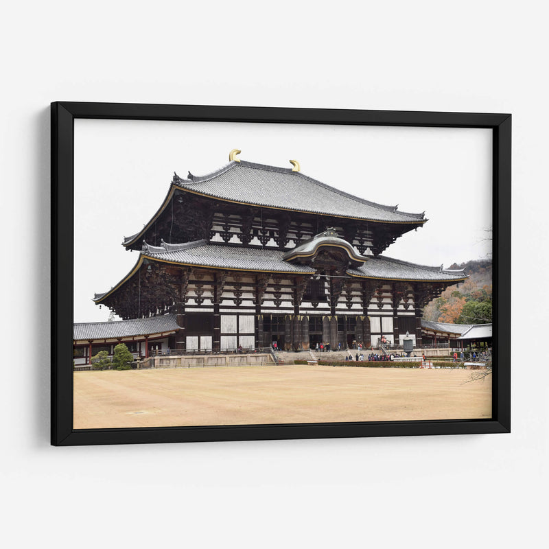 Templo Budista de Tōdai-ji, Nara, Japón - Luis Velasco | Cuadro decorativo de Canvas Lab