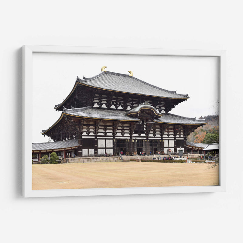 Templo Budista de Tōdai-ji, Nara, Japón - Luis Velasco | Cuadro decorativo de Canvas Lab